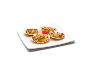 entreplazas servicio domicilio vieiras gratinadas